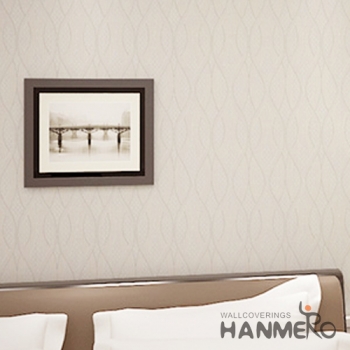 菡美洛现代简约素色纯色3D立体条纹客厅壁纸卧室背景无纺布墙纸