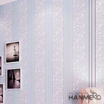 菡美洛现代简约欧式3d立体竖条纹壁纸卧室客厅背景墙加厚无纺布墙纸