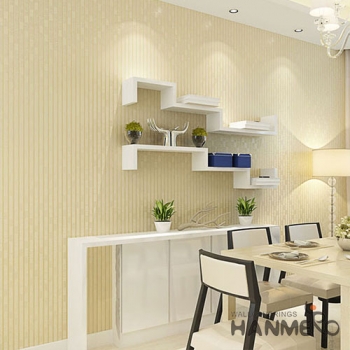 菡美洛新品马赛克现代简约素色无纺布墙纸3D立体家装客厅女生卧室工程壁纸