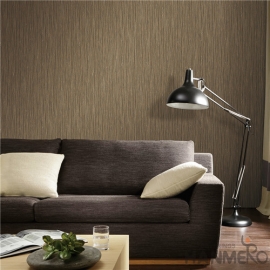 欧式现代风格PVC浅压纹棕色墙纸